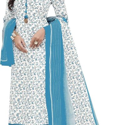 Miraan Women's Cotton Printed Readymade Salwar Suit