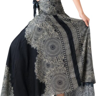 Long Skirts for Women Maxi Boho Skirt Floral Print