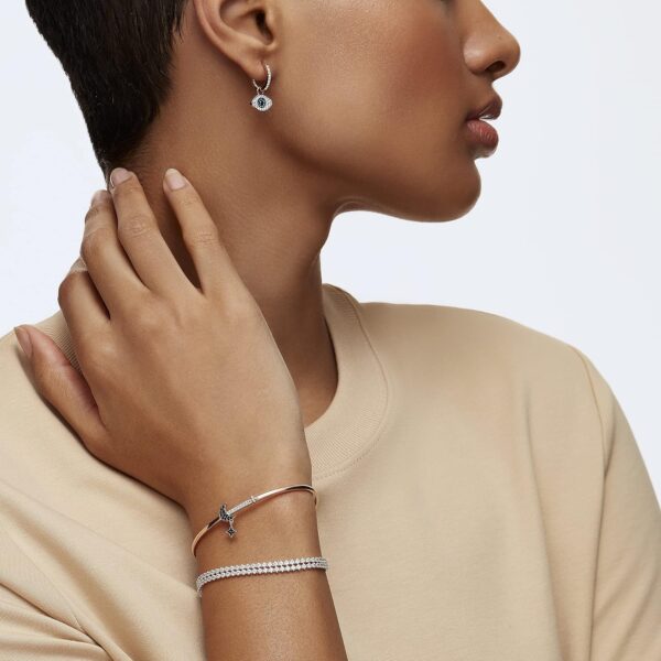 Swarovski Symbolic Evil Eye Crystal Jewelry Collection, Featuring Necklaces, Earrings, and Bracelets - Image 2