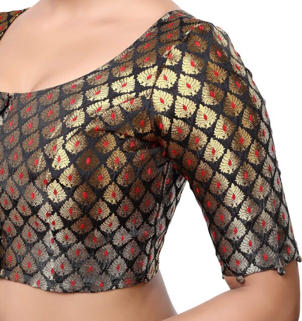 Women's Stitched Readymade Saree Blouse - Image 4
