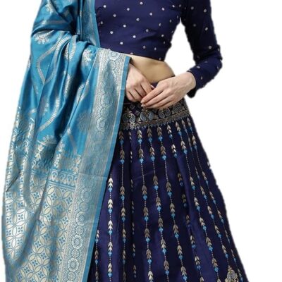 Indian ethnic wear lehenga choli for womens fully stitched Wedding Party Wear Indian Style Dress