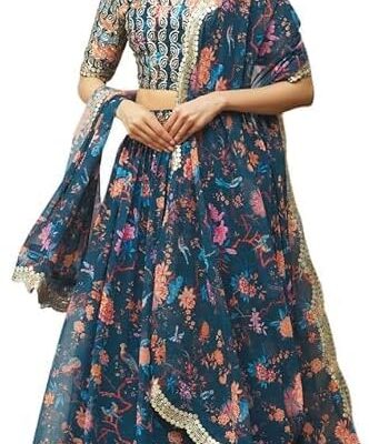 Ready to Wear lehenga choli for Partywear/Wedding Wear Indian Style Dress for Women Fully Stitched