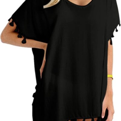 Yincro Women Chiffon Tassel Swimsuit Cover Up Beach Coverups for Swimwear