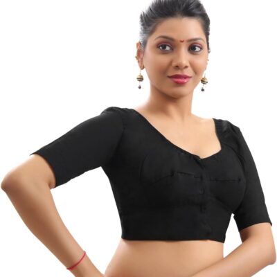 Indian Trendy Pure Cotton Blouse Top Shirt Wedding Choli Saree Skirt Bollywood Indian