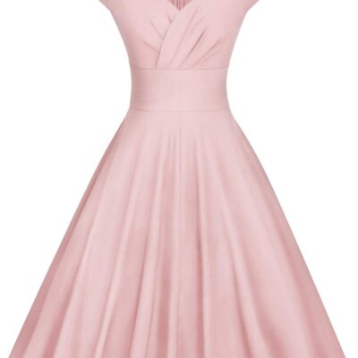 GownTown Womens Dresses Party Dresses 1950s Vintage Dresses Swing Stretchy Dresses