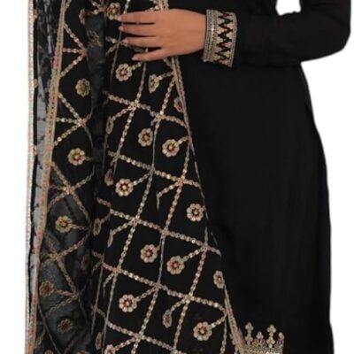 Ready to Wear Indian Pakistani Cotton Ethnic Wear Designer Punjabi Salwar Kameez Patiala Suit for Women-44