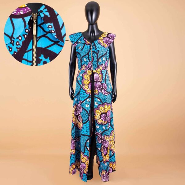 African Dresses for Women Plus Size Party wear Split Ball Gown Cocktail Ankara Clothing Clothes - Image 2