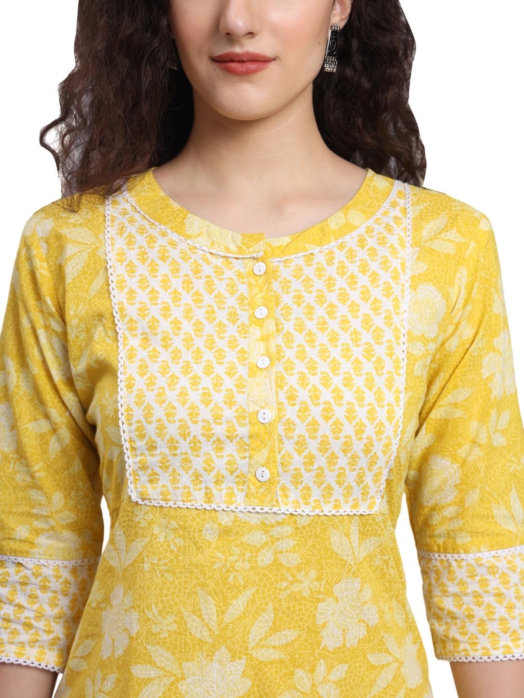 Women's Tunic Tops Salwar Crepe Kurti Kurta for Girls - Image 6