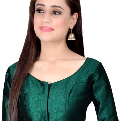 Chandrakala Casual Blouses for Women sarees,Readymade (B186-P)