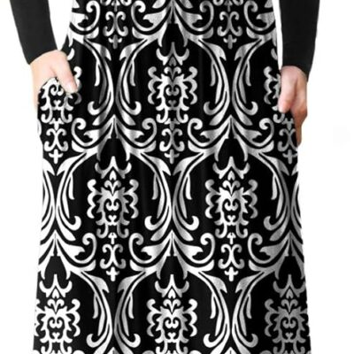 VIISHOW Women's Long Sleeve Loose Plain Maxi Dresses Casual Long Dresses with Pockets