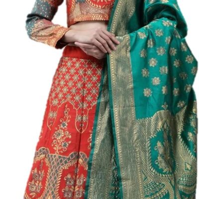 Indian Style lehenga choli for women Wedding Party Wear Dress fully stitched