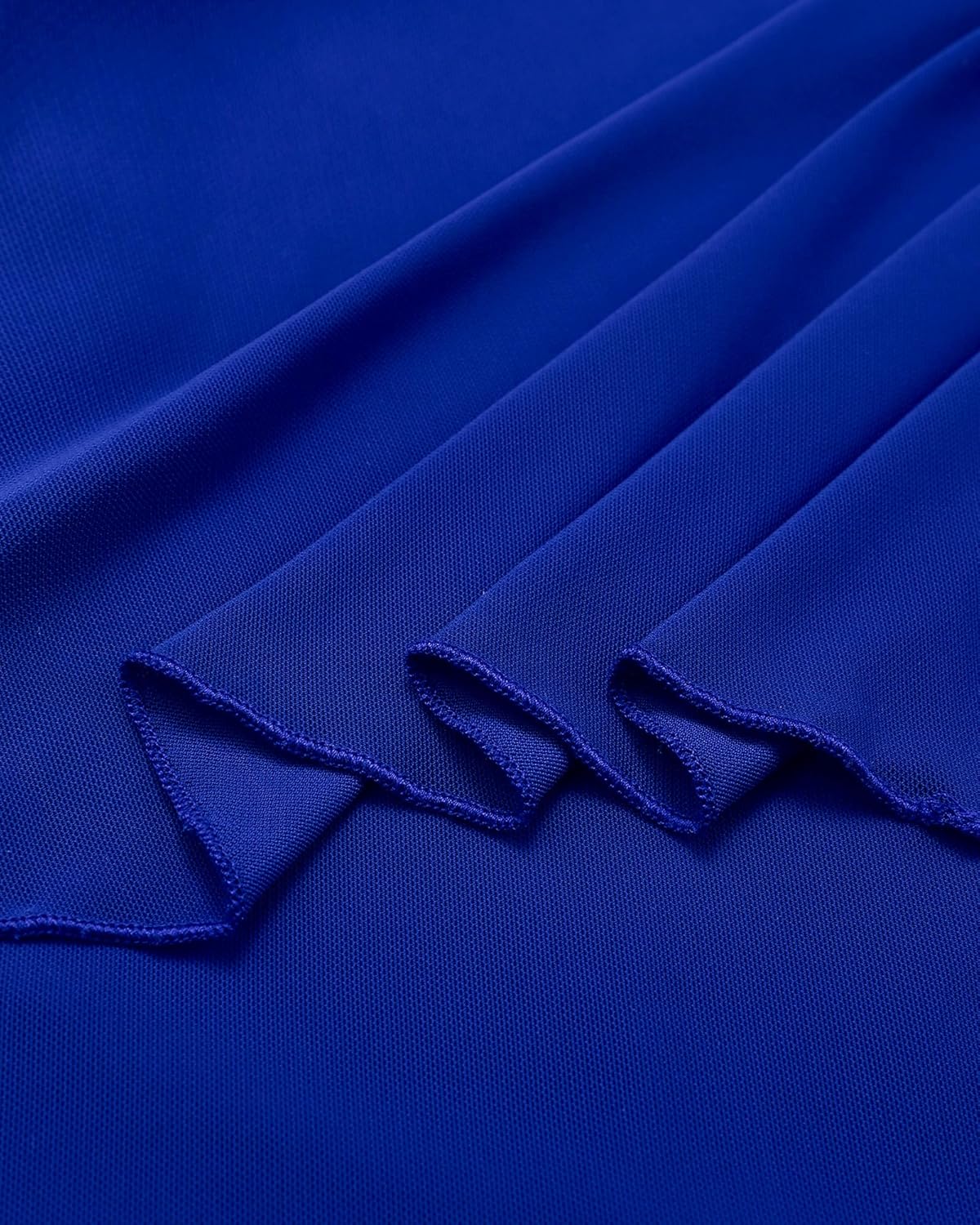 Lotusmile Womens Dressy Blouse Double Layers Mesh Shirt Ruffle 3/4 Flared Sleeve Tunic Tops - Image 5