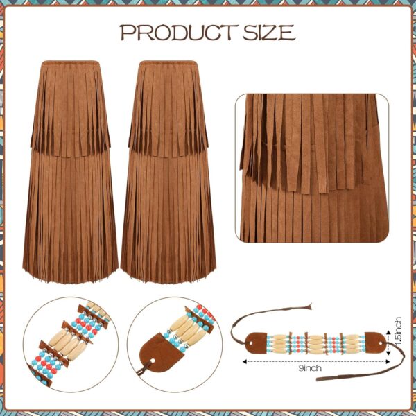 Shihanee 4 Pcs Halloween Women Costume Set Maiden Princess Costume Dress Outfit for Halloween(Small) - Image 3
