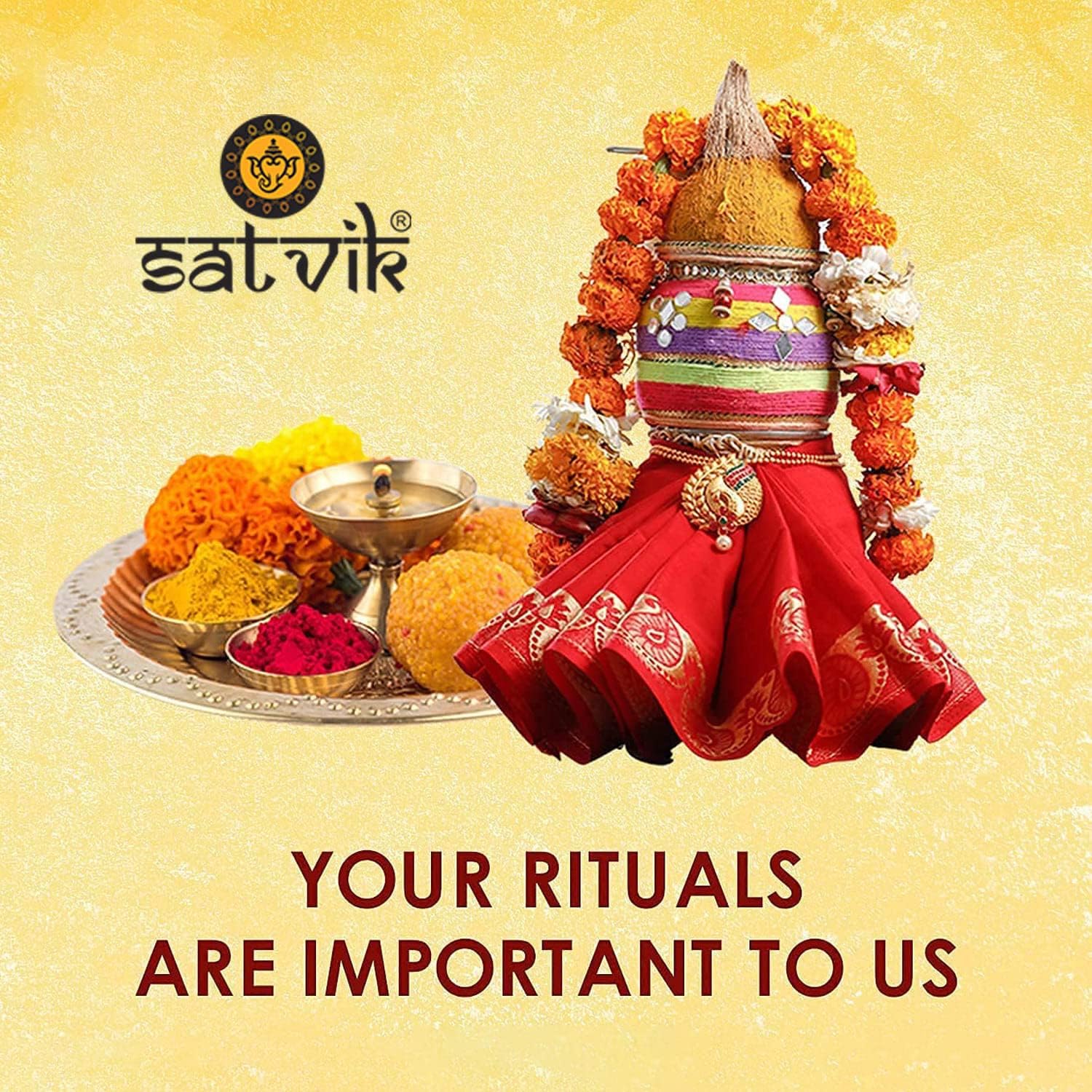 SATVIK 6 pc Kuber Diya for Diwali Decoration. Handmade Oil Lamp with Golden Engraved Made of Virgin Brass Metal. Diwali Diya Vilakku for Puja Pooja. Traditional Indian Deepawali Gift Items - Image 7