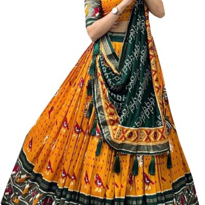 Diwali Special Indian ready to wear Chaniya choli for women flared lehenga choli with stitched blouse M-10