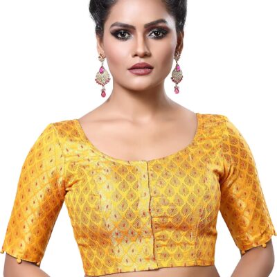 Women's Stitched Readymade Saree Blouse