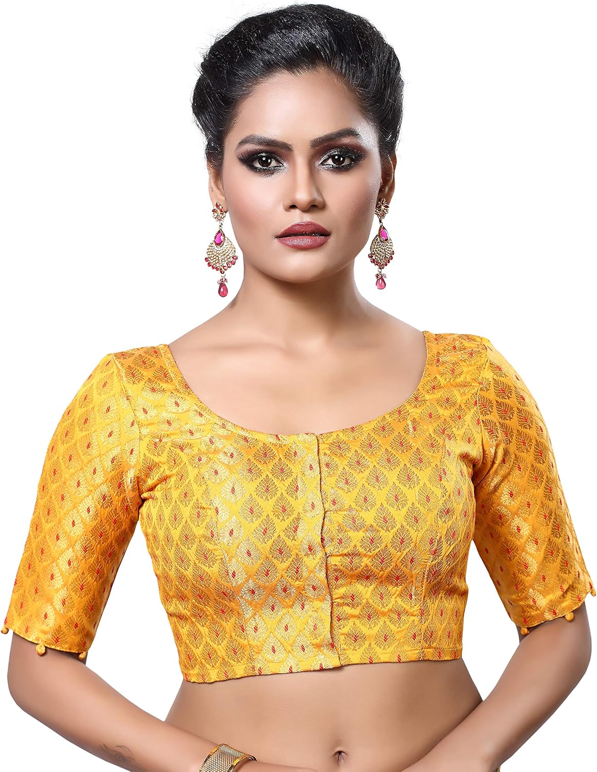 Women's Stitched Readymade Saree Blouse