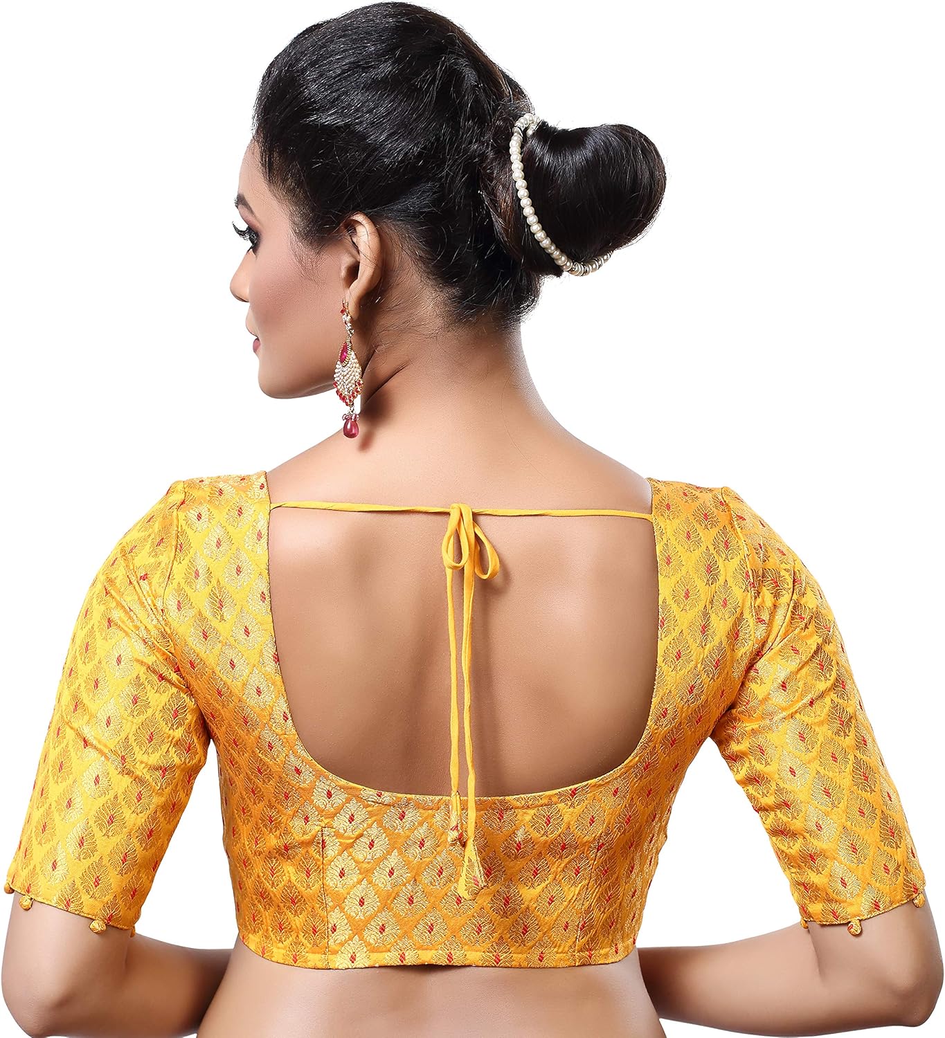 Women's Stitched Readymade Saree Blouse - Image 2