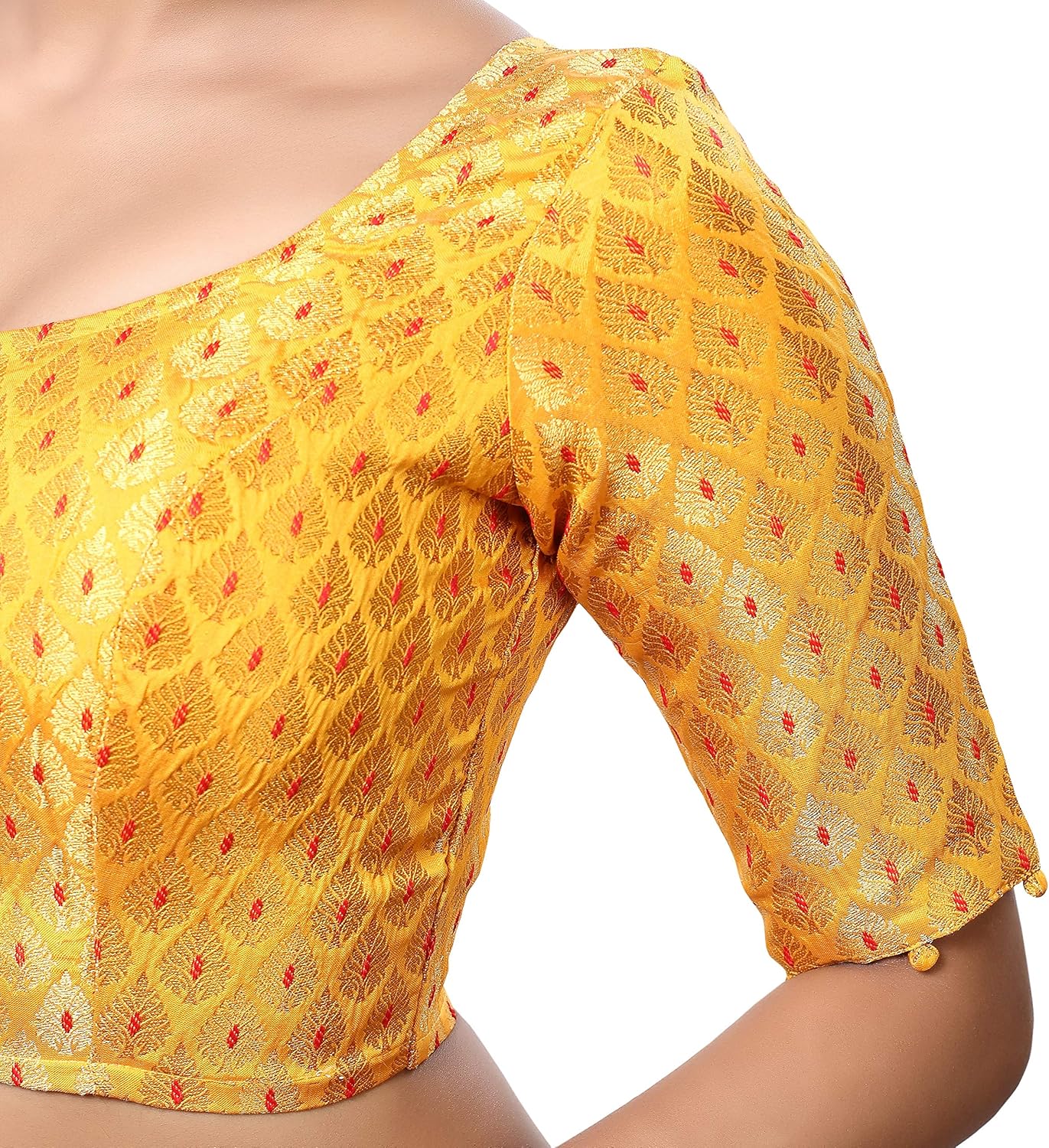 Women's Stitched Readymade Saree Blouse - Image 4