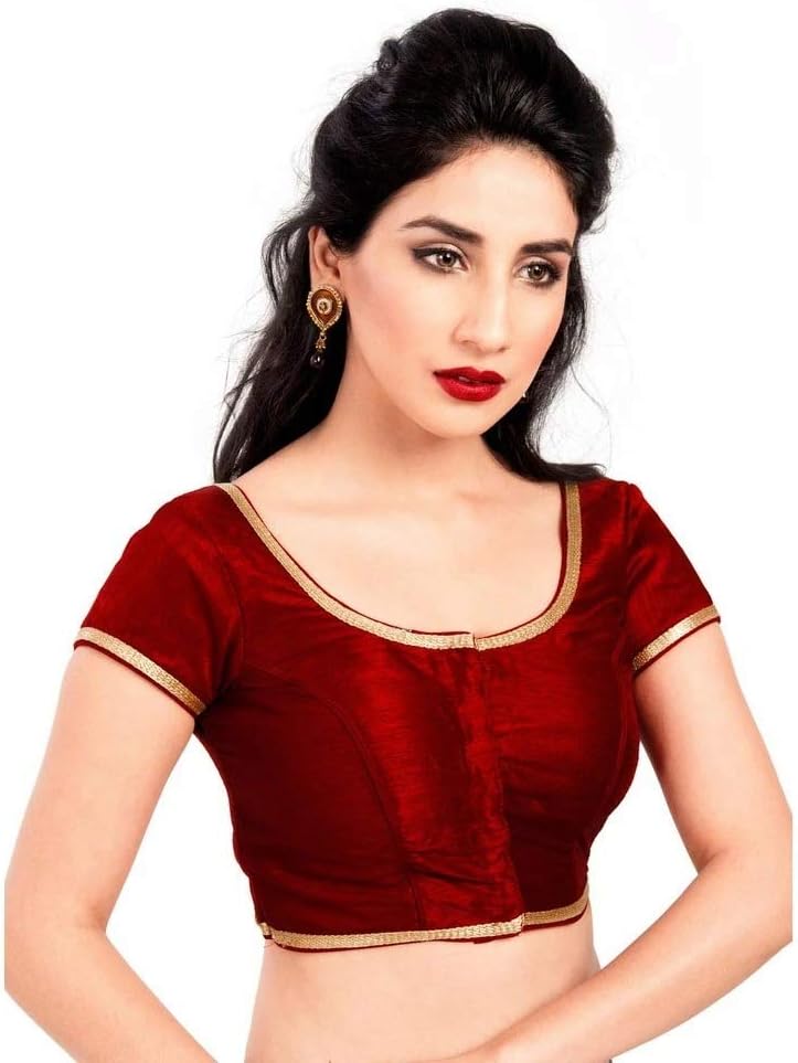 Designer Digital Printed indian sarees traditional dupion silk Blouse with sleeves