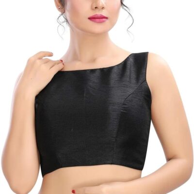 Designer Digital Printed indian sarees traditional dupion silk Blouse with sleeves