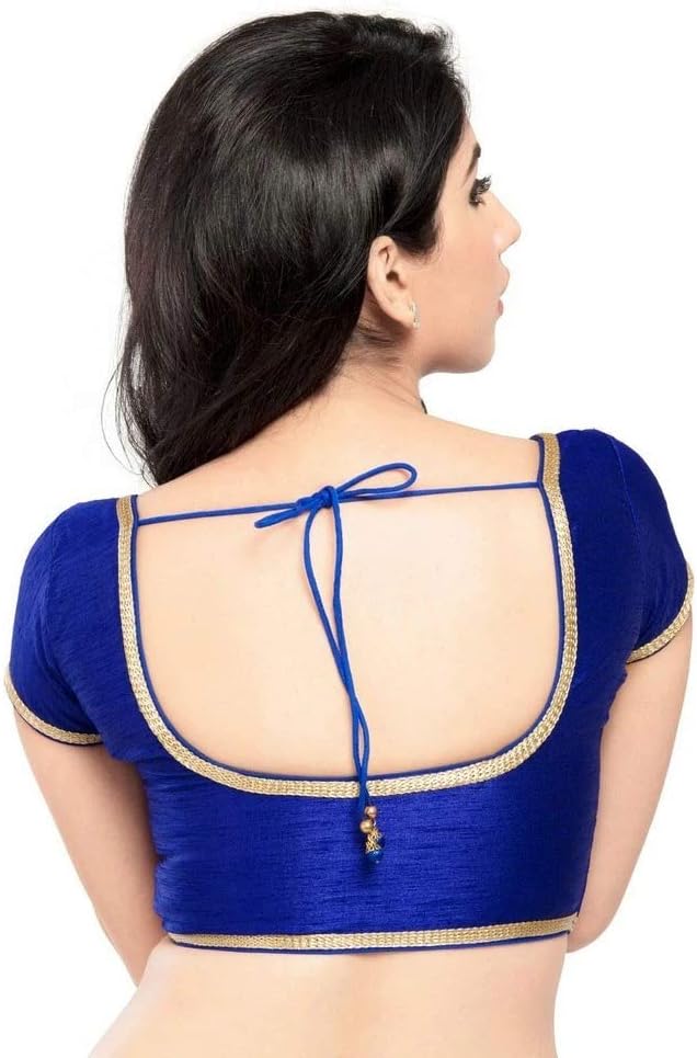 Indian Designer Saree Blouse for Women Readymade Choli top indian Stylish blouse - Image 2
