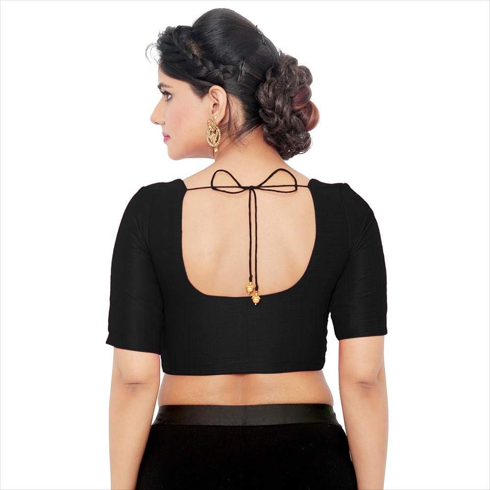 Indian Designer Party wear Saree Blouse for Women Readymade Indian Style Choli Top - Image 4