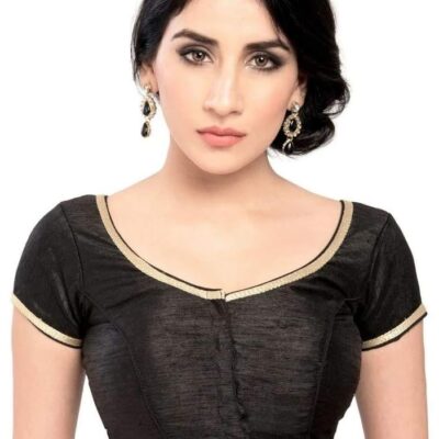 Designer Digital Printed indian sarees traditional dupion silk Blouse with sleeves