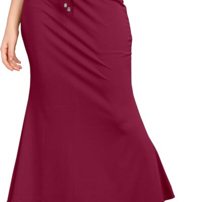 Lycra Saree Shapewear, Long Skirt for Women for Beach, Night Out, Regular, Office, Party