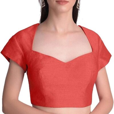 Indian Designer Party wear Saree blouse for Women Readymade Non Padded silk choli Blouse