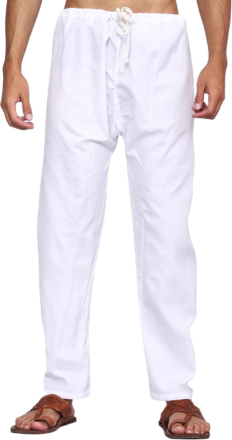 TOSQP27 Mens Cotton Kurta Pajamas Gift Boys Ethnic Wedding Party Grooms Outfit Traditional Festive Long Sleeve - Image 4