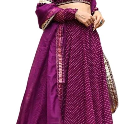 Trendy Indian Style Wedding Georgette Lehenga Choli For Women Party Wear Fully Stitched Ready To Wear Dress ZV22