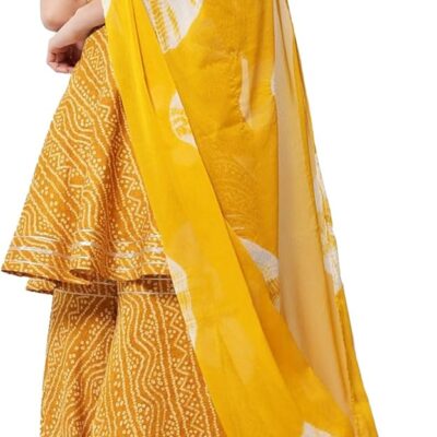 Indian Women's Ethnic Wear Printed Kurta Set | Traditional Outfit