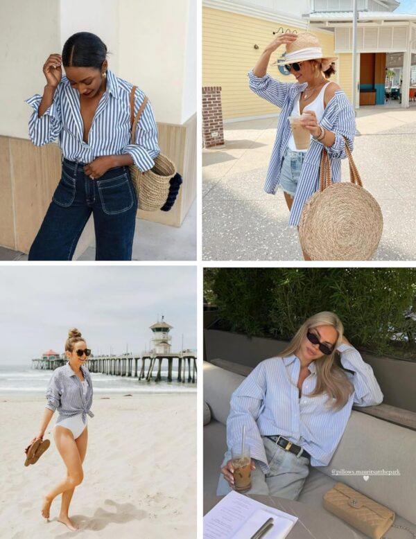 Zeagoo Womens Shirts Button Down Printed Lantern Long Sleeve Blouse Fashion Casual Tops 2025 - Image 5