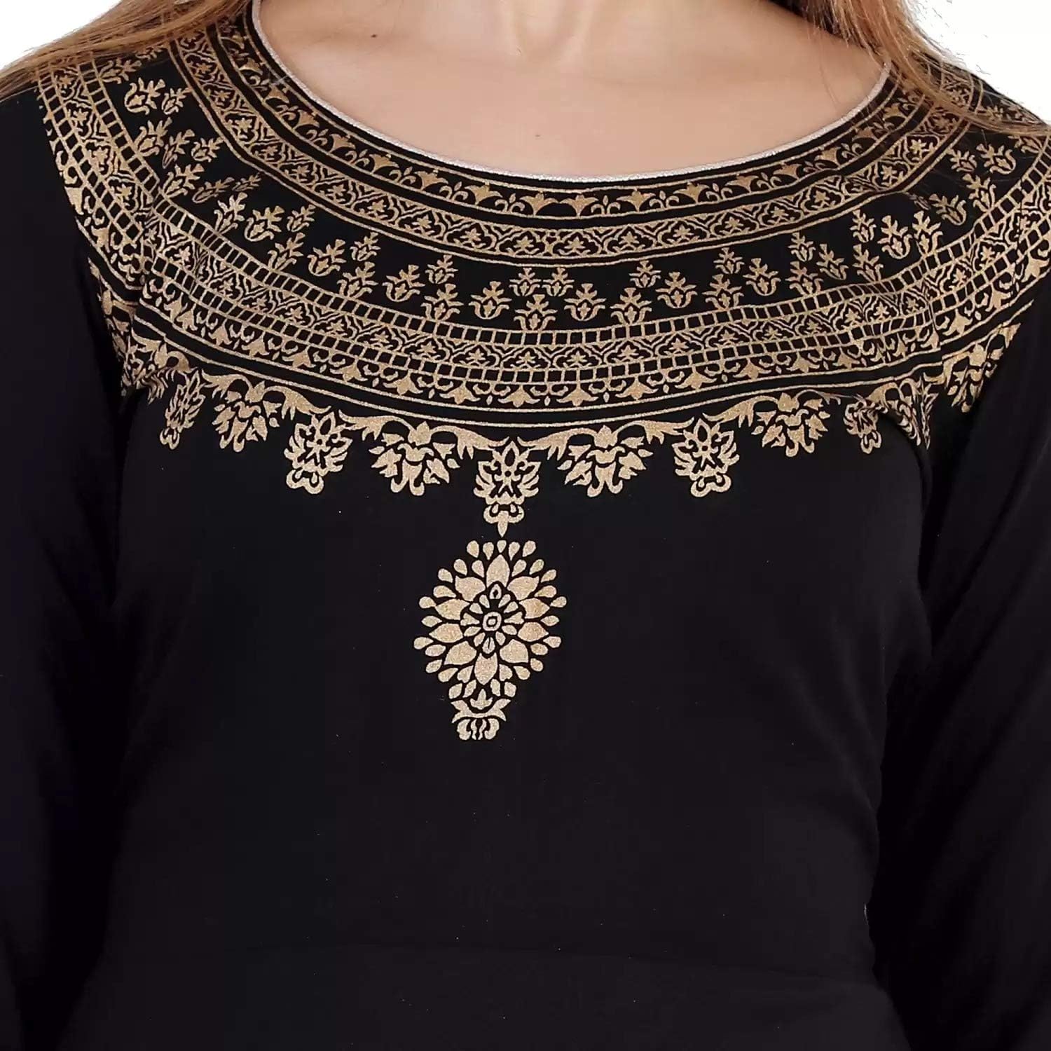 HSD Indian Women Rayon Kurta and Dupatta Set party wear Kurti Tunic Ready to wear - Image 2