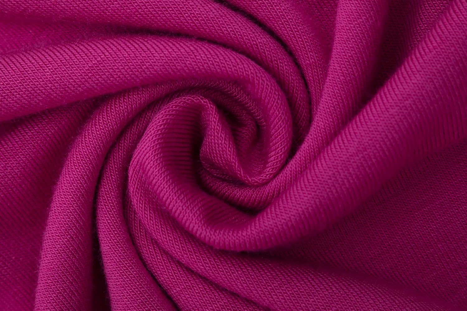 OThread & Co. Women's Crop Tops Basic Stretchy Scoop Neck 3/4 Sleeve T-Shirt - Image 6