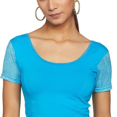 Women's Cotton Lycra Readymade Saree Blouse