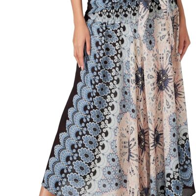 Joob Joob Long Boho Skirts for Women - Bohemian Hippie Maxi Summer Skirt