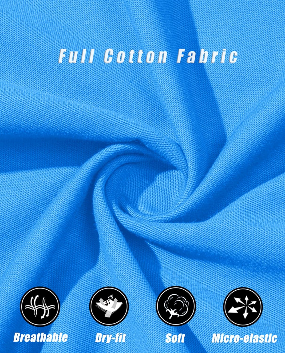 MAGCOMSEN Women's Cotton T Shirt V-Neck Short Sleeve Shirt Classic-Fit Casual Breathable Tee Summer Basic Tops - Image 6