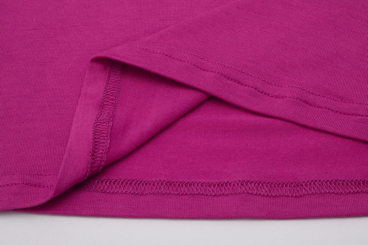 OThread & Co. Women's Crop Tops Basic Stretchy Scoop Neck 3/4 Sleeve T-Shirt - Image 7